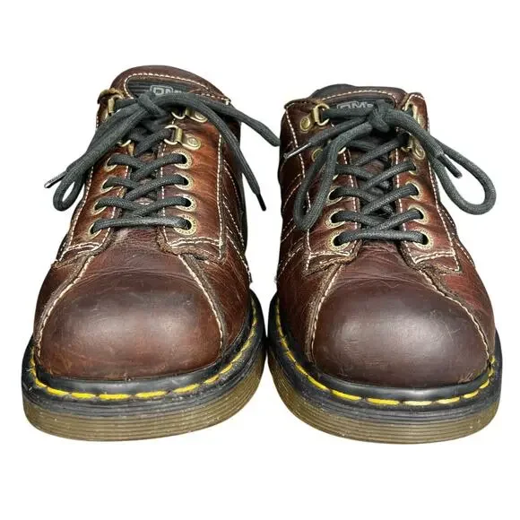 Vintage Dr Marten’s Men’s Brown Leather Lace Up Oxfords Size US 11